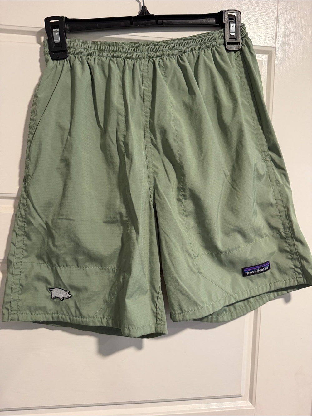 Patagonia Men's Sage Green Athletic Shorts